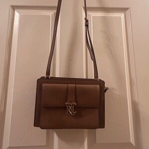 Ralph Lauren Tan Crossbody Bag